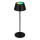Brilo - Lampă de masă exterioară tactilă reîncărcabilă KIKI LED RGB, reglabilă, 2,6 W / 5 V, IP44, 2600 mAh, negru