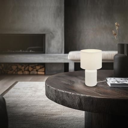 Brilo - Lampă de masă INO 1xE14/10W/230V albă