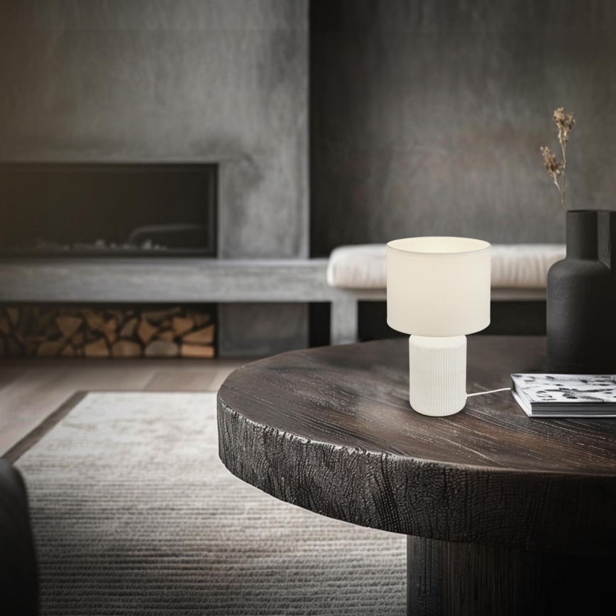 Brilo - Lampă de masă INO 1xE14/10W/230V albă