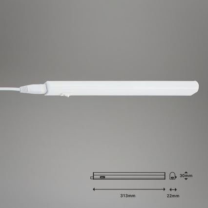 Brilo - Lampă LED sub-dulap LED/4W/230V 4000K 31,3 cm