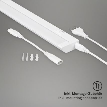 Brilo - Lampă LED sub dulap LED/6W/230V 2700/4000/6500K 54,5 cm albă