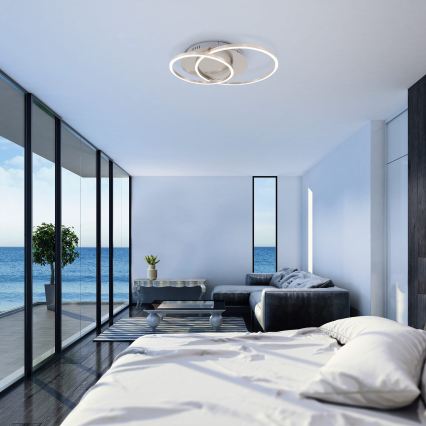 Brilo - Plafonieră LED dimerizabilă FRAMES LED/14W/230V + LED/22W 3000K