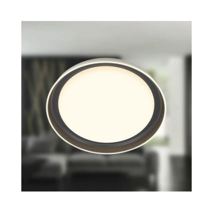Brilo - Plafonieră LED IJUS, 24W, 230V, 3000K, Ø 43 cm