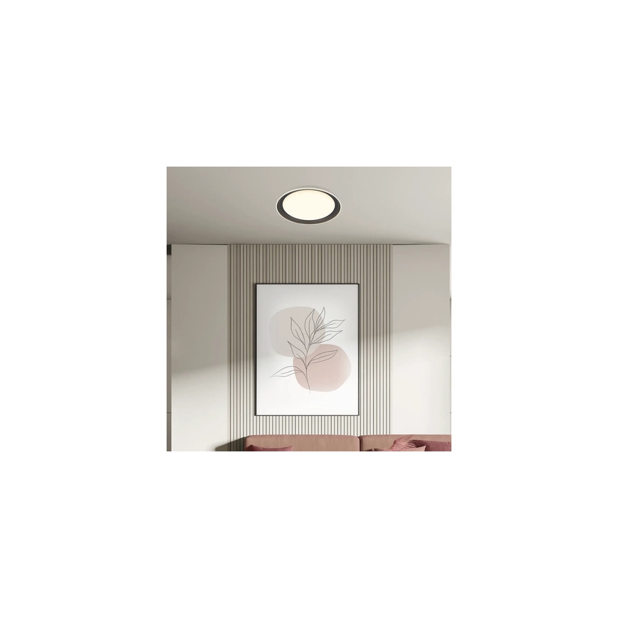 Brilo - Plafonieră LED IJUS, 24W, 230V, 3000K, Ø 43 cm