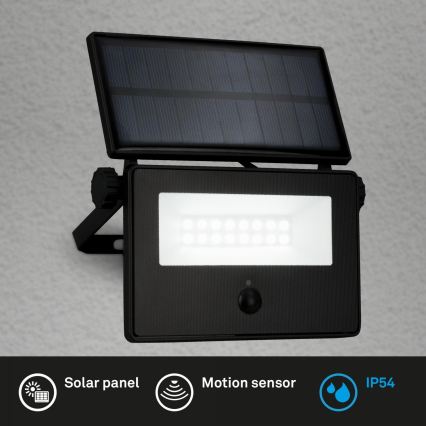 Brilo - Reflector solar LED cu senzor LED/5W/5,5V IP54 1200 mAh