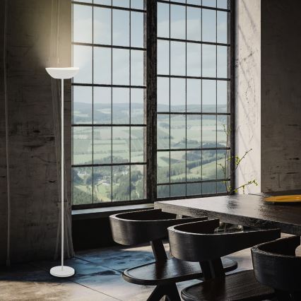 Briloner 1500016 - Lampă de podea LED reglabilă ESTATE LED/8W/5V 4000 mAh albă