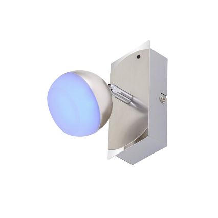 Briloner 2040-012 - Spot LED RGB reglabil 1xLED/3,3W/230V cu telecomandă