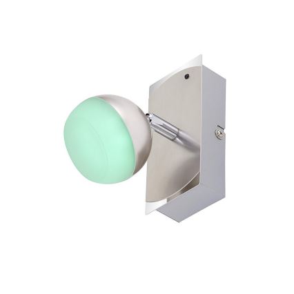 Briloner 2040-012 - Spot LED RGB, reglabil, 3,3W, 230V, cu telecomandă
