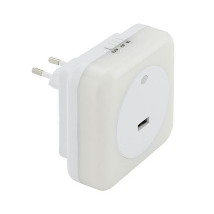 Briloner  -LED Iluminat de orientare LED/0,8W/230V čtverec