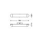 Briloner 2099-018 - Aplică perete baie LED SPLASH 1xLED/7W/230V