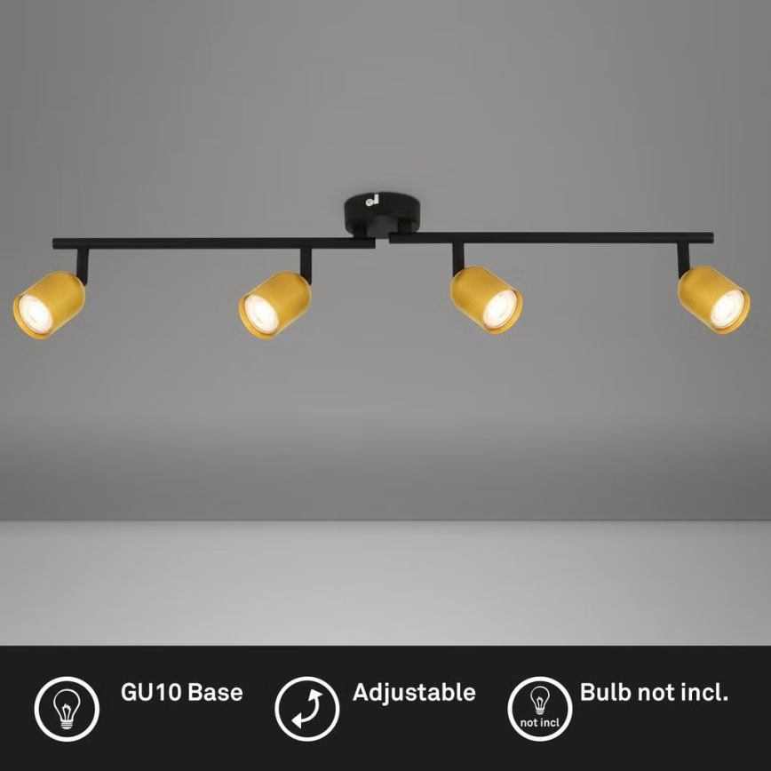 Briloner 2145-047 - Plafonieră cu 4 spoturi GU10, 9W, 230V