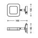 Briloner 2296-018 - LED Iluminat oglindă SPLASH 1xLED/4,5W/230V