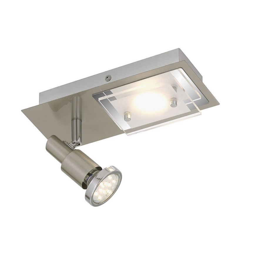 Briloner 2879-022 - Plafonier LED COMBINATA 1xGU10/3W + LED/5W/230V