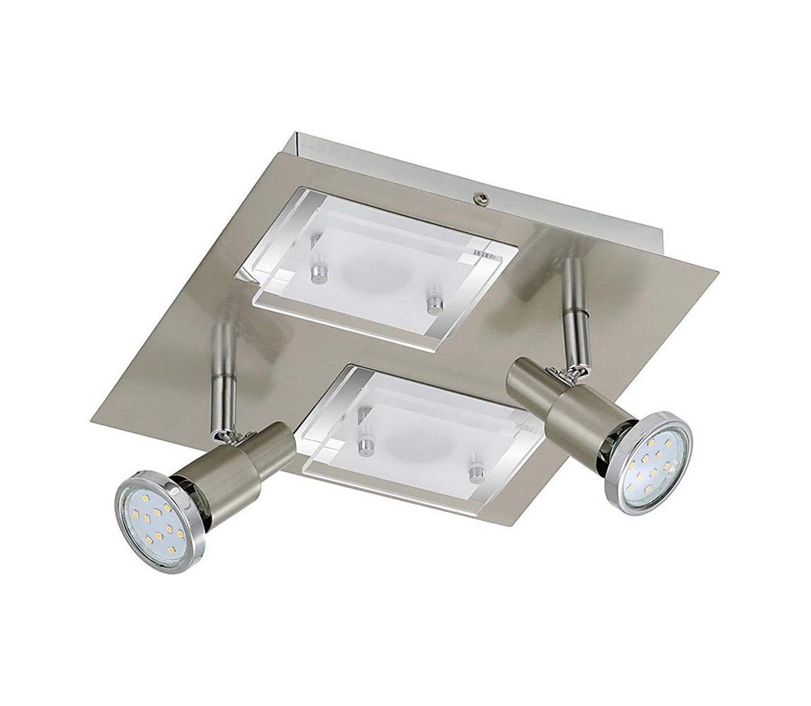 Briloner 2879-042 - LED Plafonieră COMBINATA 2xGU10/3W + 2xLED/5W/230V