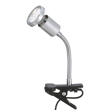 Briloner 2967-018P - Lampă de masă LED cu clips SIMPLE 1xGU10/3W/230V