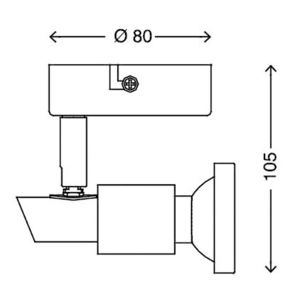 Briloner 2991-012 – LED Spot COOL 1×GU10/3W/230V