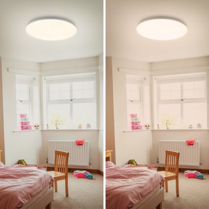 Briloner 3380-116 - Plafonier LED dimabil STARRY SKY LED/18W/230V 2700/4000K