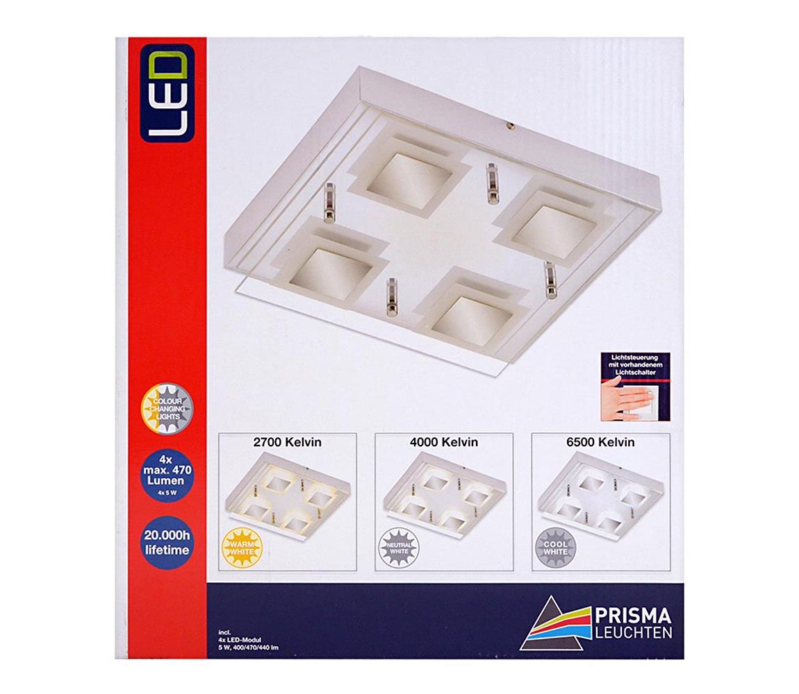 Briloner 3623-048 - LED Plafonieră AGILED LED/20W/230V