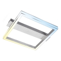 Briloner 3760-019 - Lampă de tavan LED reglabilă FRAME LED/23W/230V 2700-6500K 42x36 cm + telecomandă