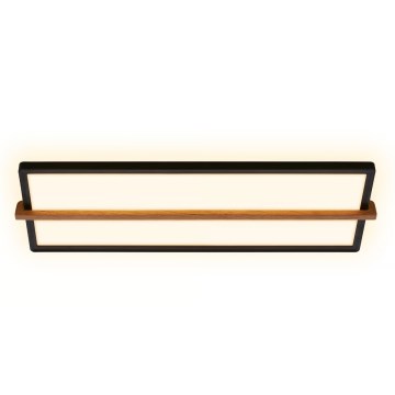 Briloner 3846015 - Plafonieră LED REMSA LED/22W/230V 3000K 60,5x20 cm negru