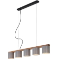 Briloner 4075-054 - Candelabru suspendat RHON, 5 x E14, 25 W, 230 V