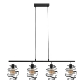 Briloner 4871-045 - Lustră suspendată pe cablu 4xE27/60W/230V