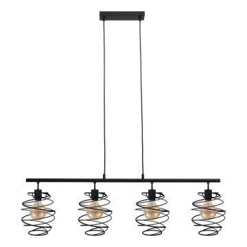 Briloner 4871-045 - Lustră suspendată pe cablu 4xE27/60W/230V