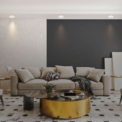 Briloner 7039036 - Set 3 spoturi LED încorporate pentru baie 3xLED/5W/230V IP44 alb