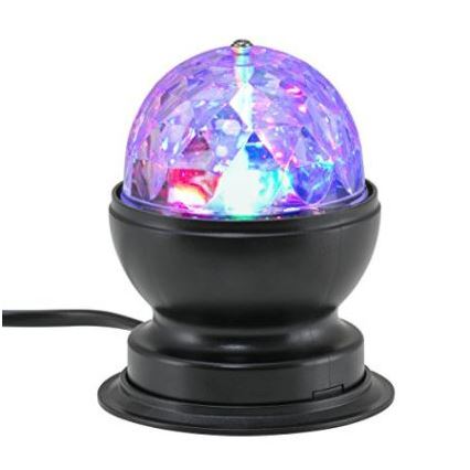 Briloner 7357-015 - LED glob de masa DISCO LIGHT 1xE27/3W/230V