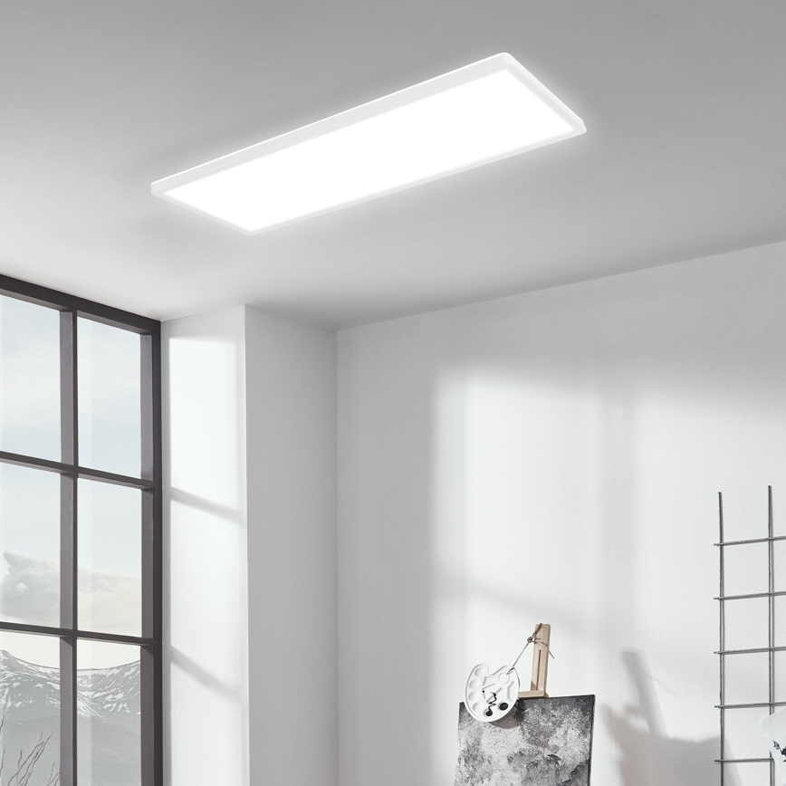 Briloner 7404-016 - Panou aplicat LED RGBW dimerizabil, 22W, 230V, 4000K + telecomandă
