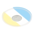 Briloner 7482019 - Plafonieră LED încastrată pentru baie, 14 W, 230 V, 3000/4000/6500 K, IP44, alb