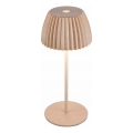 Briloner 7552-011 - Lampă de masă de exterior MINI LED/1,5W/5V reîncărcabilă, reglabilă, cu control tactil, IP44 1800 mAh bej