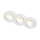Briloner 7586036 - Set de 3 spoturi LED încastrate pentru baie KLIRA LED/4,9W/230V 2500/3000/4000K IP23, alb