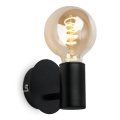 Briloner - Aplică de perete pentru baie 1xE27/10W/230V IP44 negru