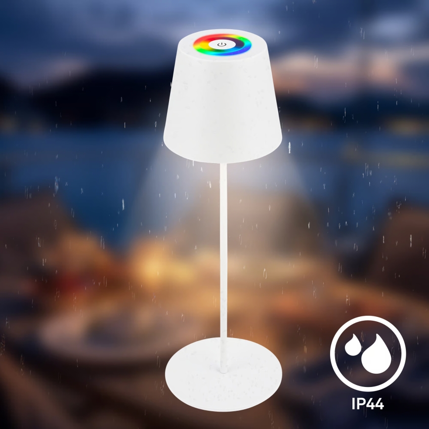 Briloner 7559016 - Lampă de masă exterioară reîncărcabilă RGB, reglabilă COLORIS LED/3,5W/5V IP44 2000 mAh Wi-Fi Tuya