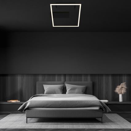 Briloner - Plafonier LED FRAME LED/14W/230V 3000K 30x32 cm negru