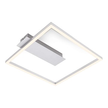 Briloner - Plafonieră LED FRAME, 14W, 230V, 3000K, 30x32 cm, crom mat
