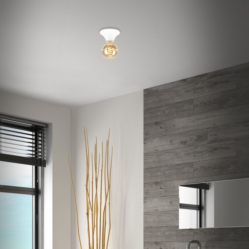 Briloner - Plafonieră pentru baie 1xE27/10W/230V IP44 albă