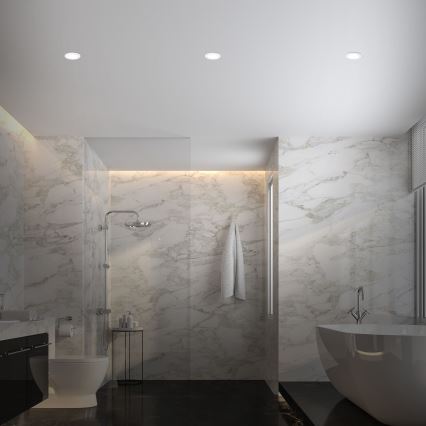 Briloner - SET 3x LED RGBW reglabil pentru baie, plafon încastrat LED/4,8W/230V 3000-6500K IP65 + telecomandă