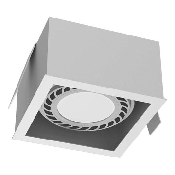 Brosline - Corp de iluminat încastrat 1xGU10/18W/230V alb