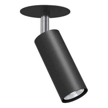 Brosline - Spot încastrat pentru tavan 1xGU10/4W/230V negru