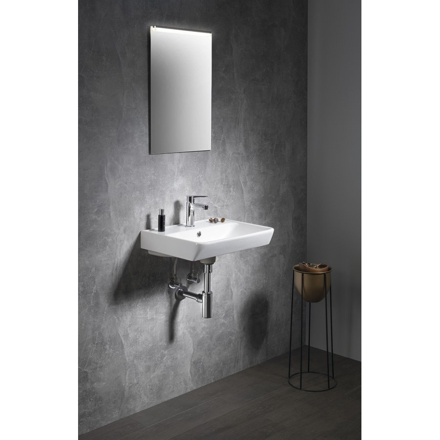 Bruckner - Lavoar încastrat NEON 50x41,5 cm ceramică/ alb