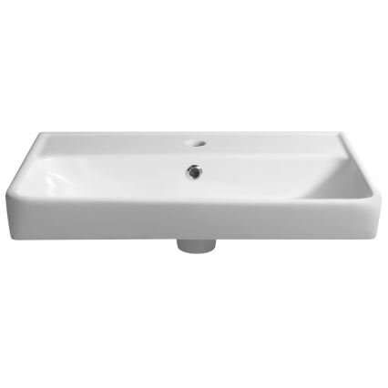 Bruckner - Lavoar încastrat NEON 60x41,5 cm ceramică/ alb