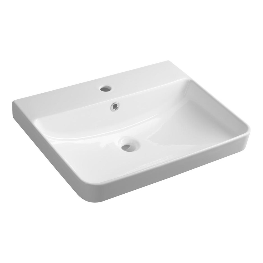 Bruckner - Lavoar încastrat NERON 60x48 cm alb