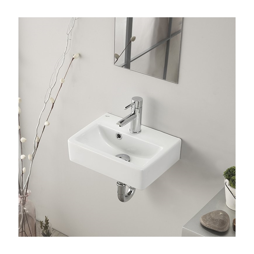 Bruckner - Lavoar NOAM 37,5x28 cm ceramică/ alb