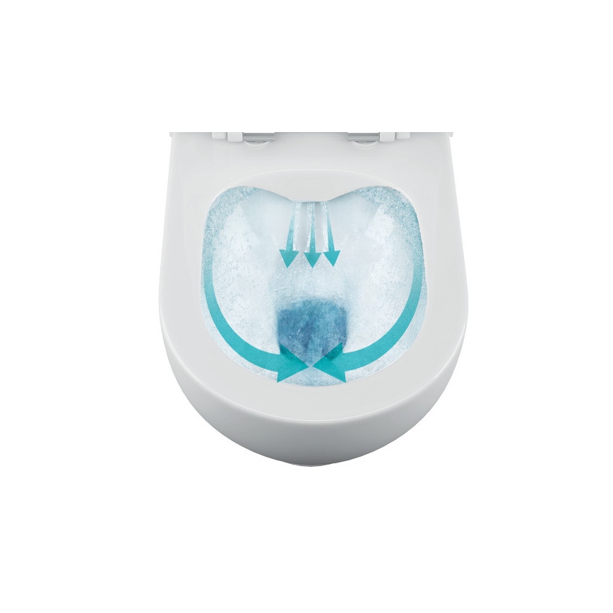 Bruckner - Vas WC suspendat Rimless WALTER ceramică/ alb