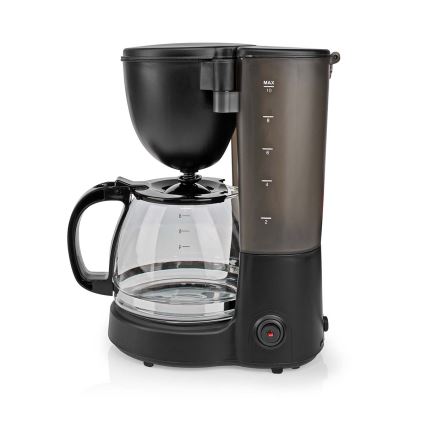 Butler - Cafetieră cu filtru 1,25 l, cu funcție de menținere a temperaturii, 750 W/230 V, neagră