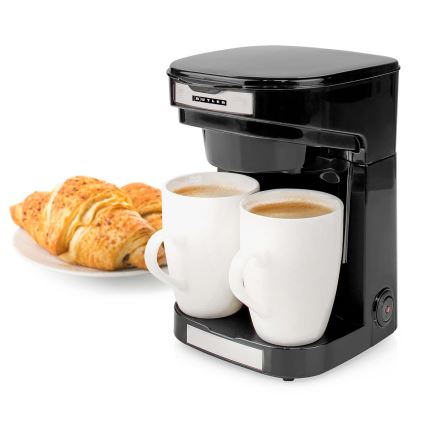 Butler - Cafetieră pentru 2 cești, 450W/230V, negru