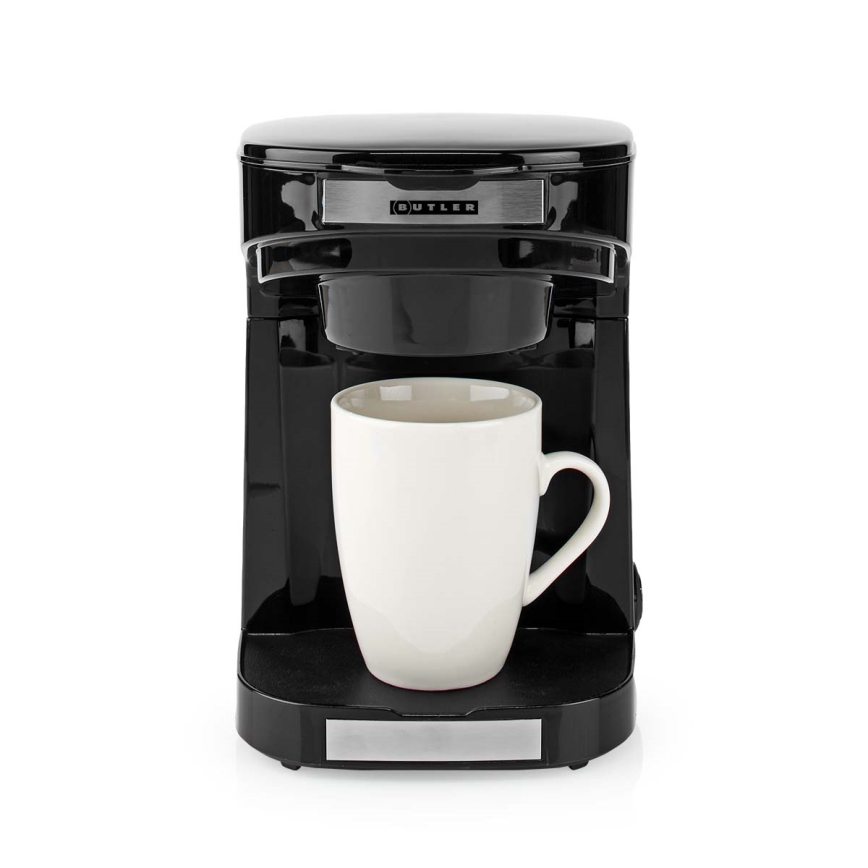 Butler - Cafetieră pentru 2 cești, 450W/230V, negru