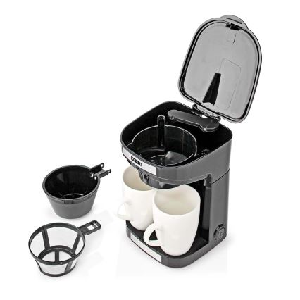 Butler - Cafetieră pentru 2 cești, 450W/230V, negru